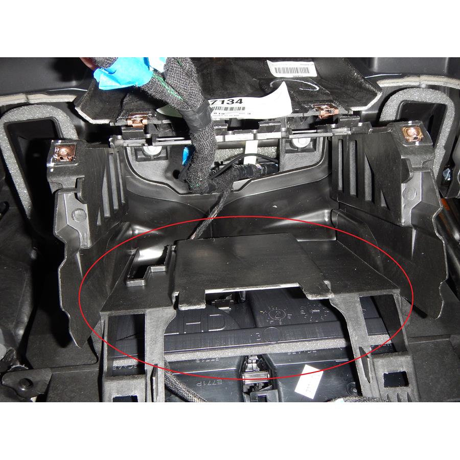 2017 Ford Escape You'll have to modify your vehicle's sub-dash to install a new car stereo.