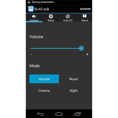 ELAC SUB Control app