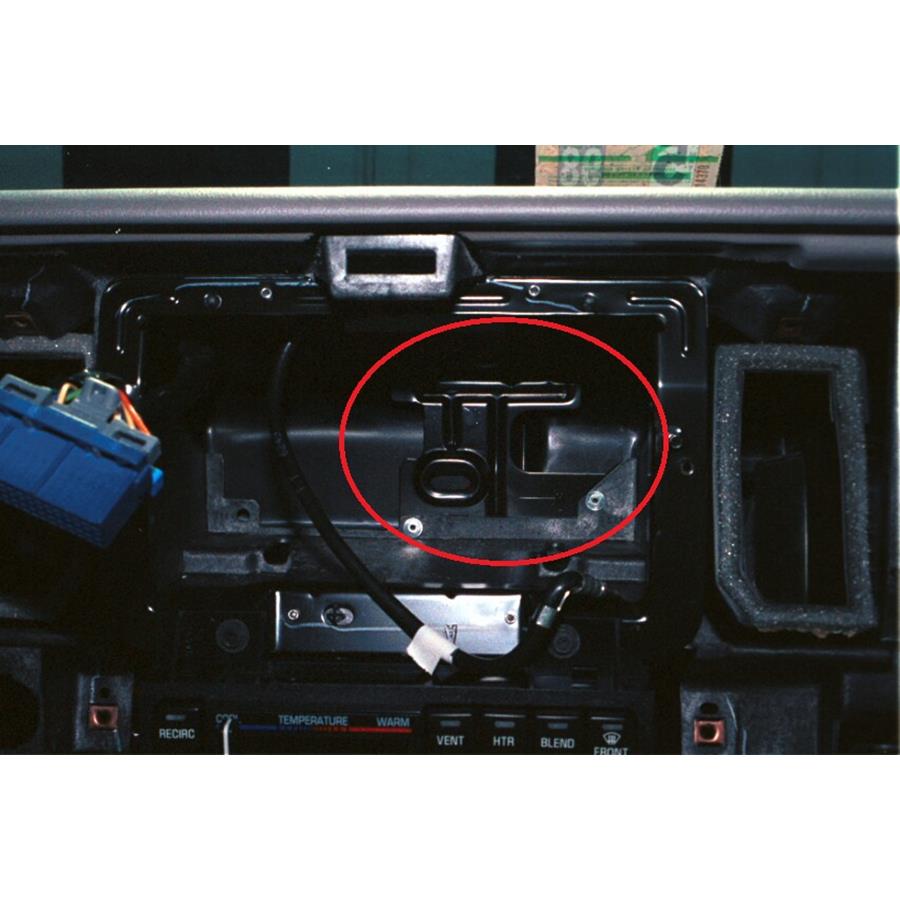 1999 Buick LeSabre You'll have to modify your vehicle's sub-dash to install a new car stereo.