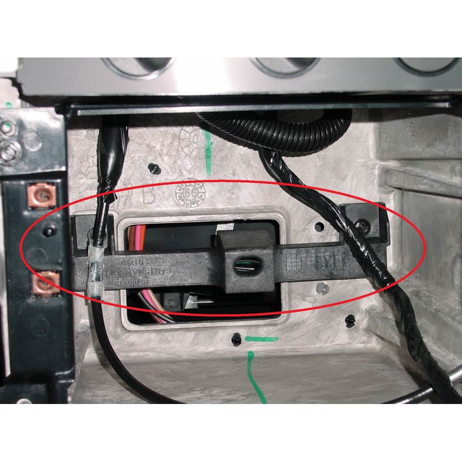 2002 GMC Savana You'll have to modify your vehicle's sub-dash to install a new car stereo.