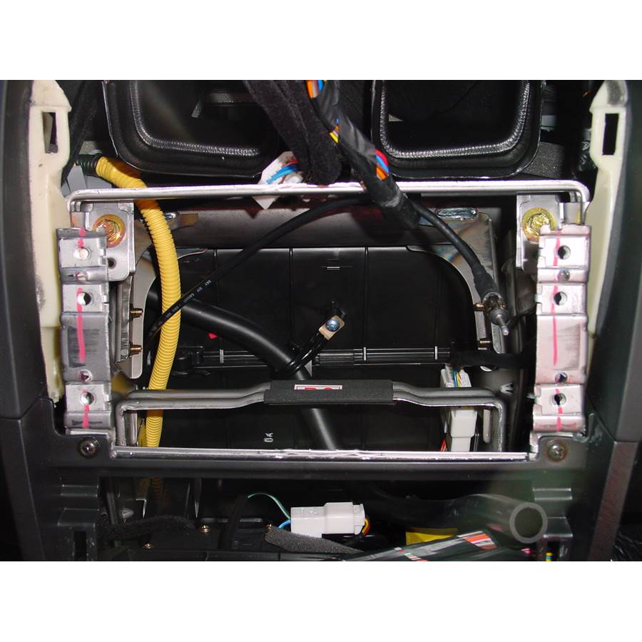 2002 Hyundai Sonata Factory radio removed
