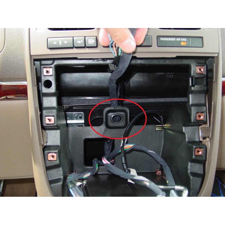 2005 Buick Terraza You'll have to modify your vehicle's sub-dash to install a new car stereo.