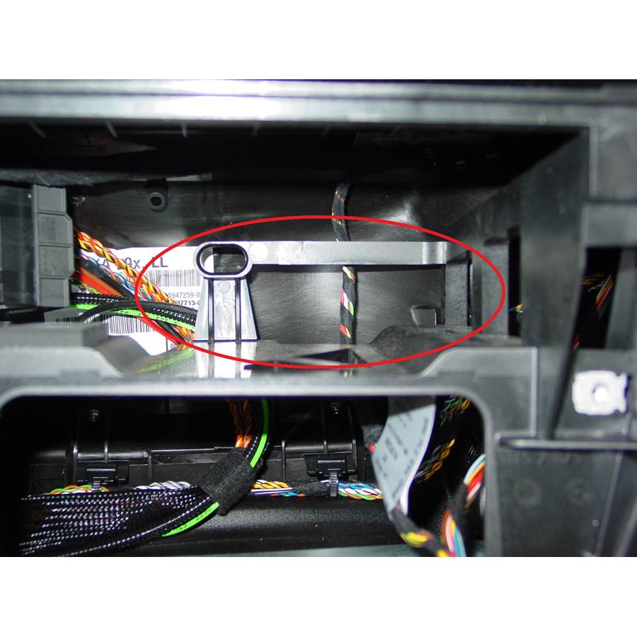 2008 BMW M3 You'll have to modify your vehicle's sub-dash to install a new car stereo.