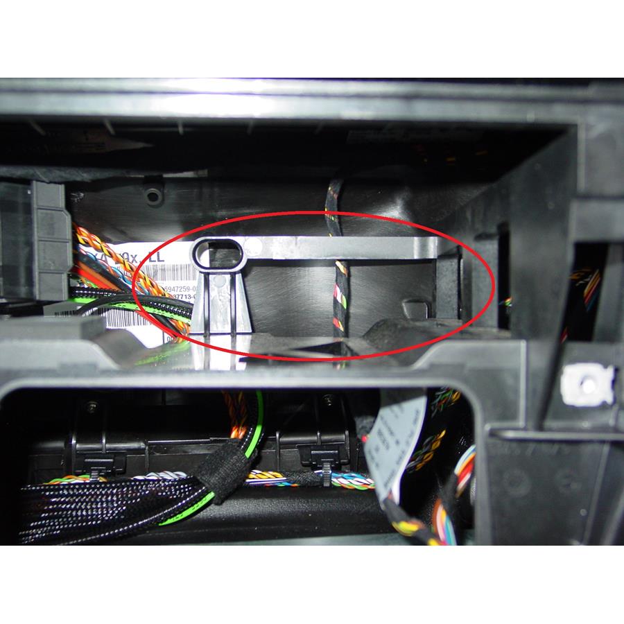 2011 BMW 3 Series You'll have to modify your vehicle's sub-dash to install a new car stereo.