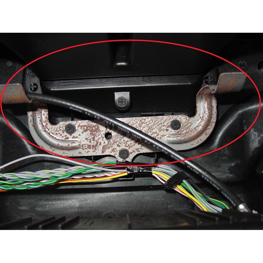 2008 Jeep Liberty You'll have to modify your vehicle's sub-dash to install a new car stereo.