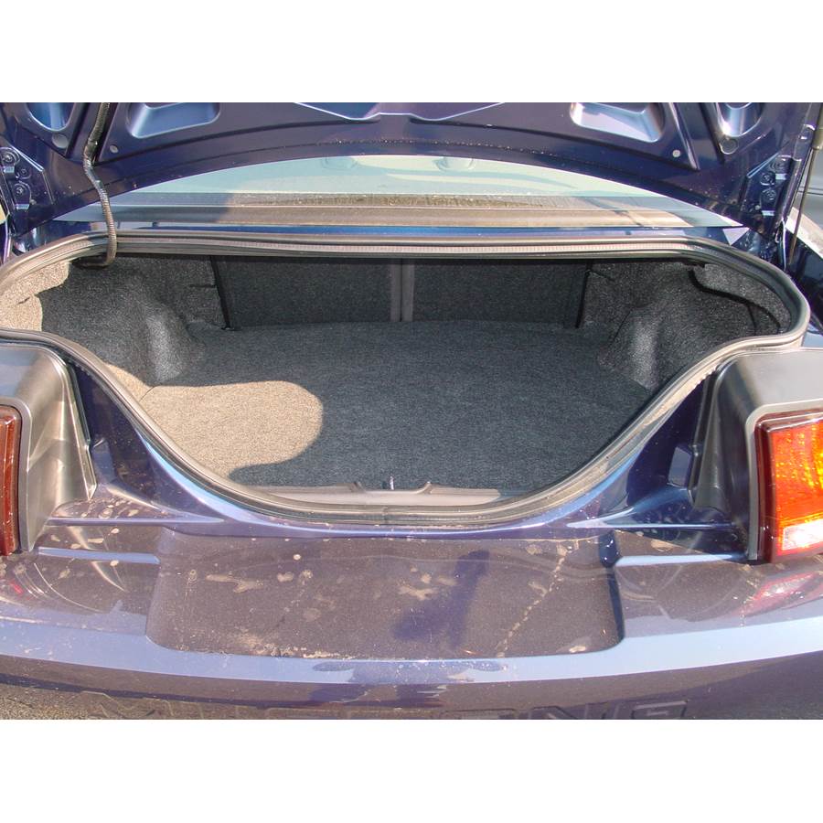 2002 Ford Mustang Cargo space