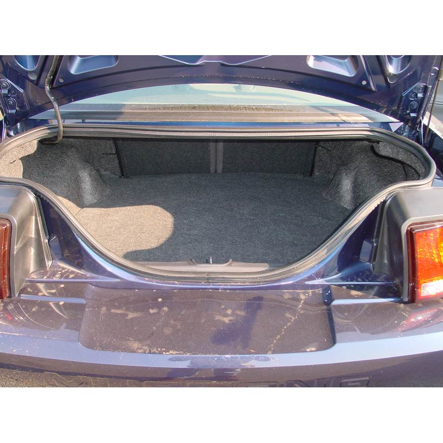 2003 Ford Mustang Cargo space