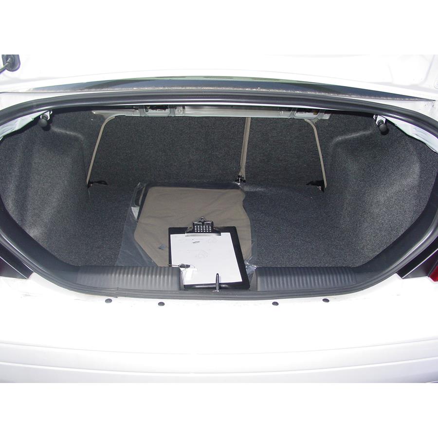 2005 Ford Focus ZX4 Cargo space