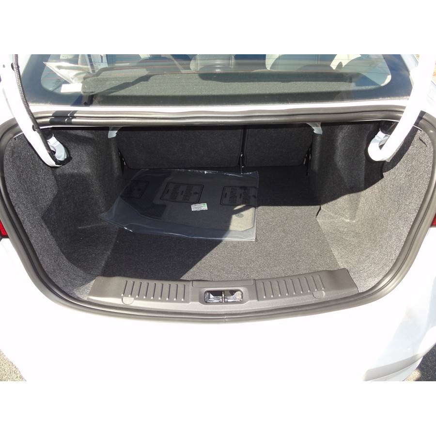 2013 Ford Fiesta Cargo space