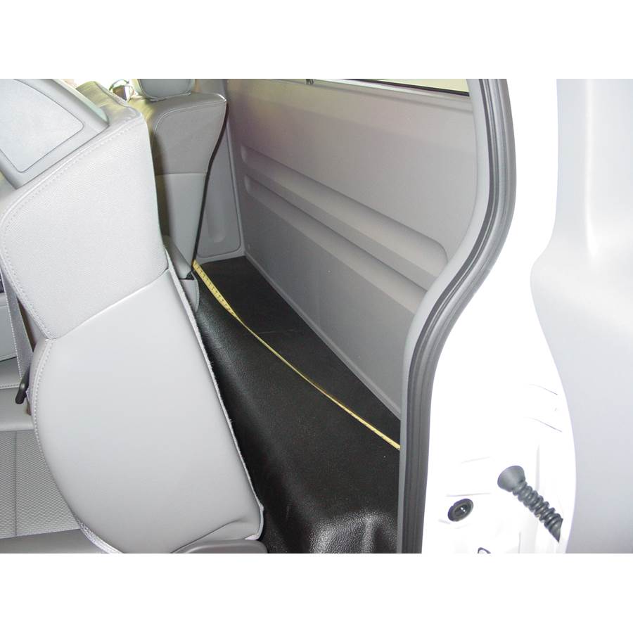 2008 Ford F-150 Cargo space