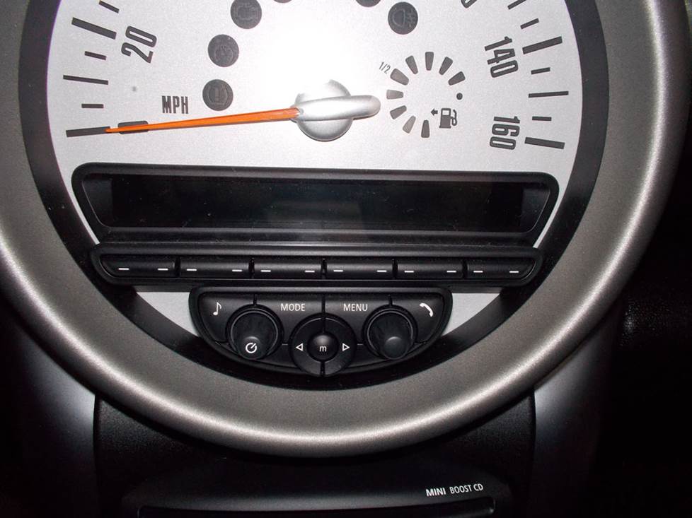 mini countryman radio cd player