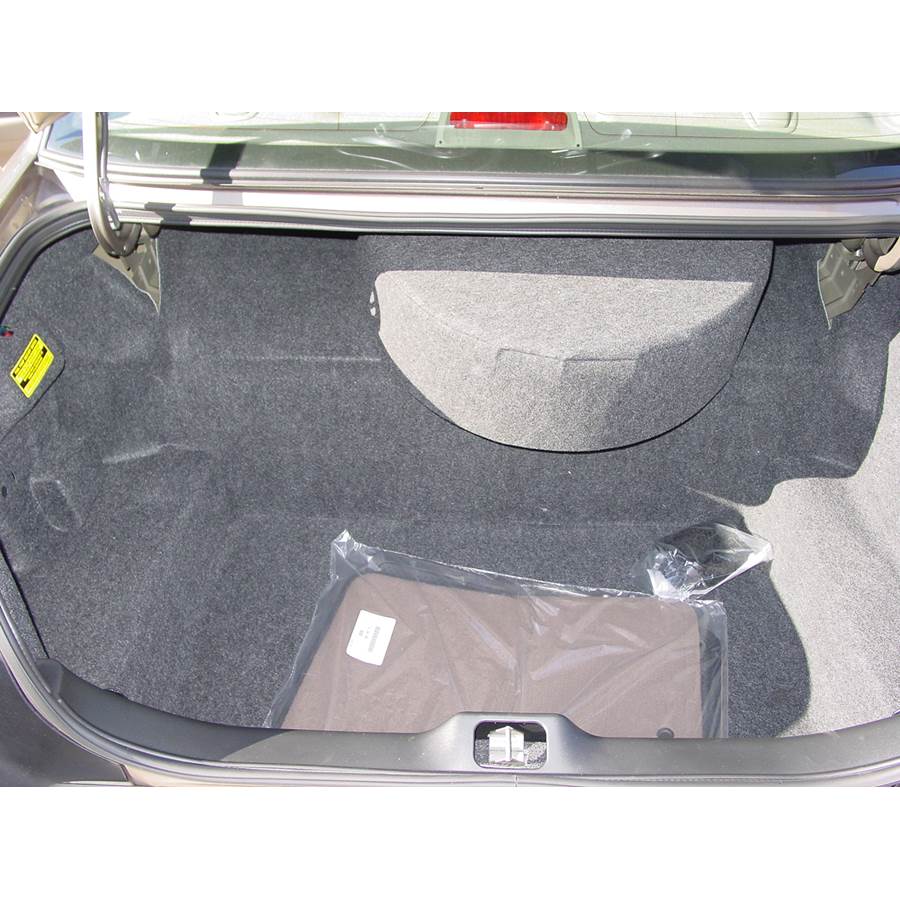 2007 Ford Crown Victoria Cargo space