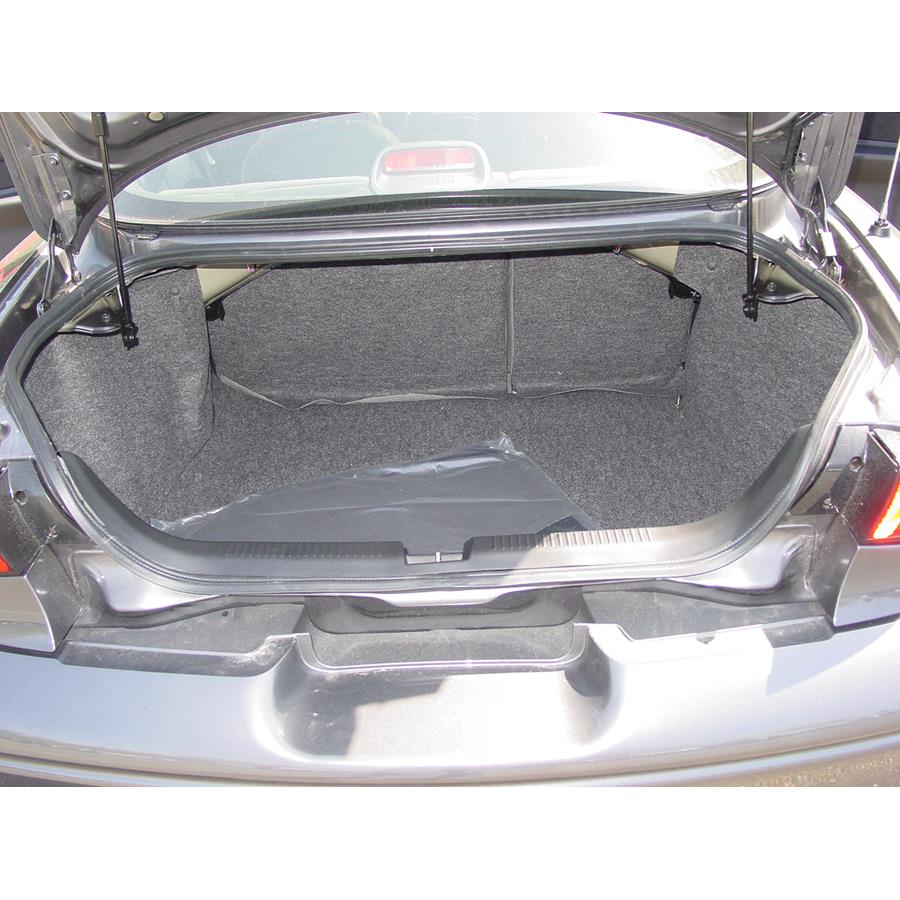 2003 Ford Escort ZX2 Cargo space