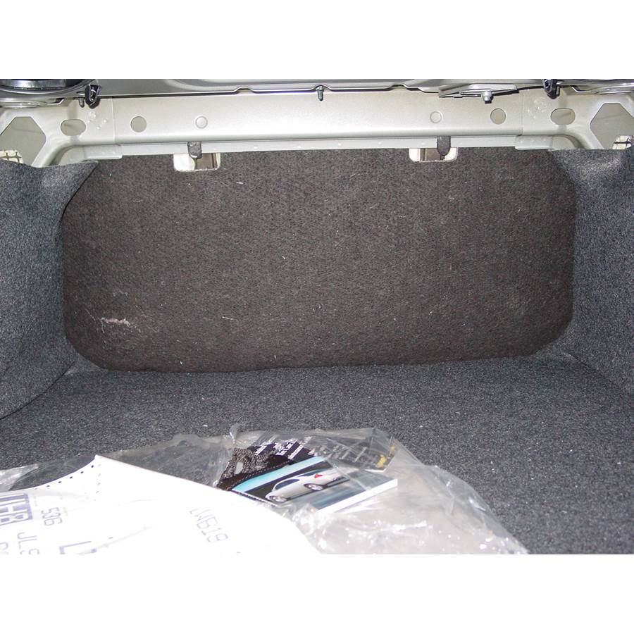 2010 Chevrolet Impala Cargo space