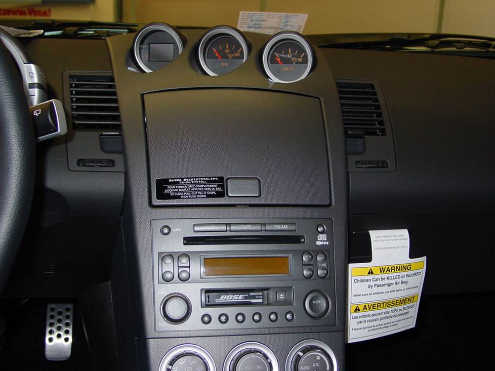 nissan 350z radio 2003