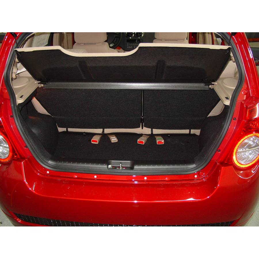 2010 Chevrolet Aveo5 Cargo space