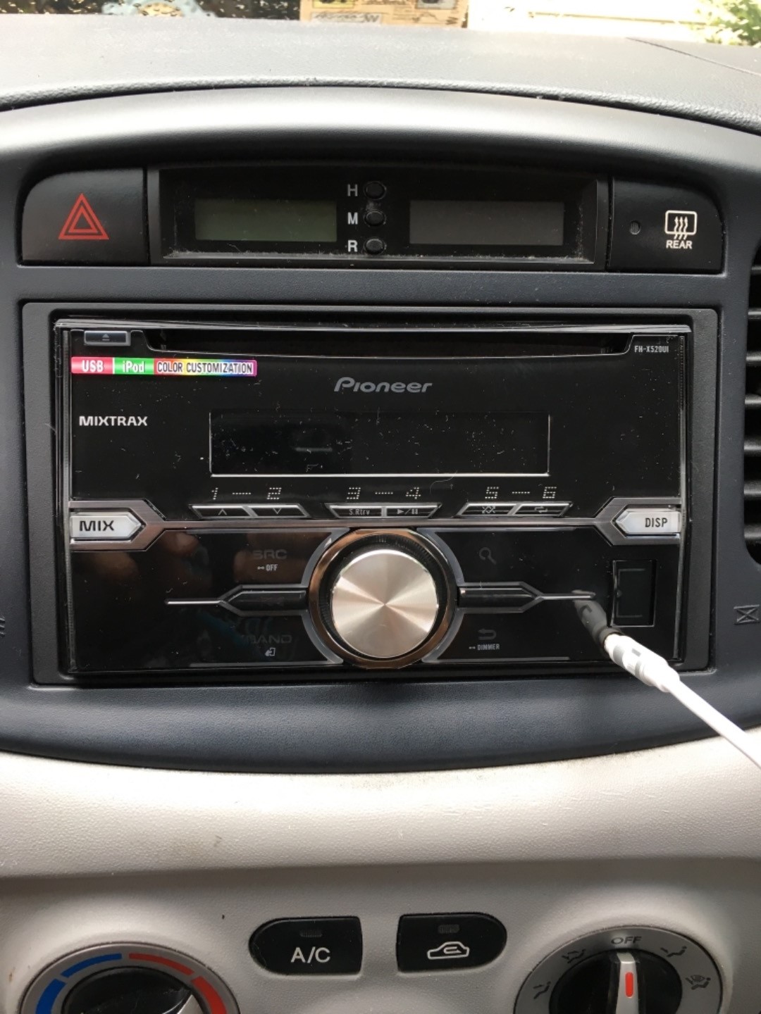 Pioneer FH-X520UI CD receiver at Crutchfield