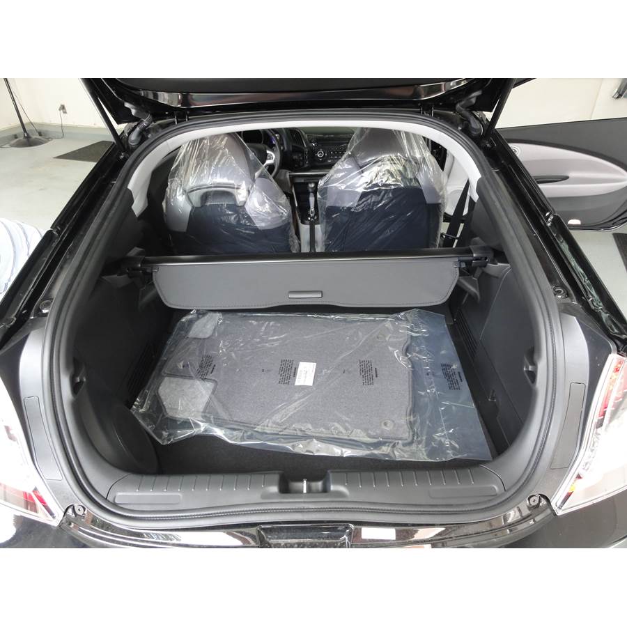 2011 Honda CR-Z Cargo space