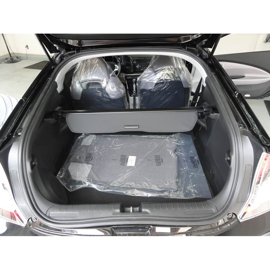 2012 Honda CR-Z Cargo space