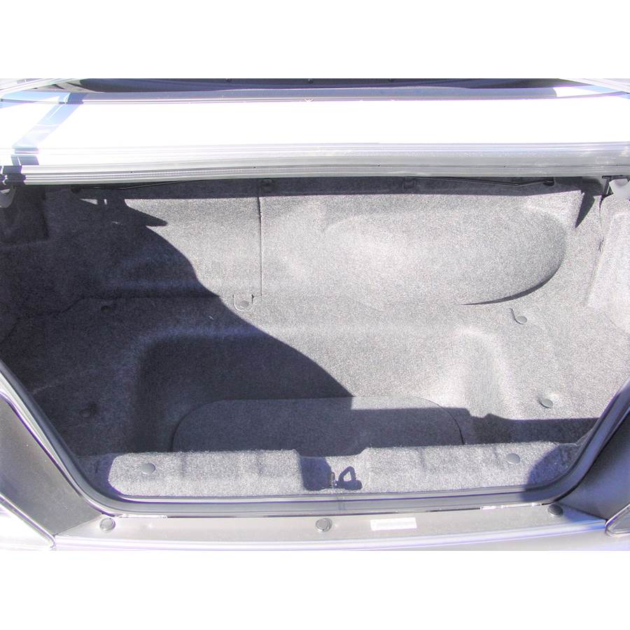 2002 Honda S2000 Cargo space