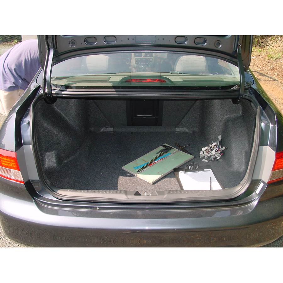2003 Honda Accord EX Cargo space