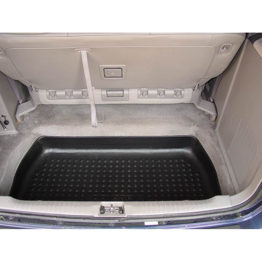 2001 Honda Odyssey Cargo space
