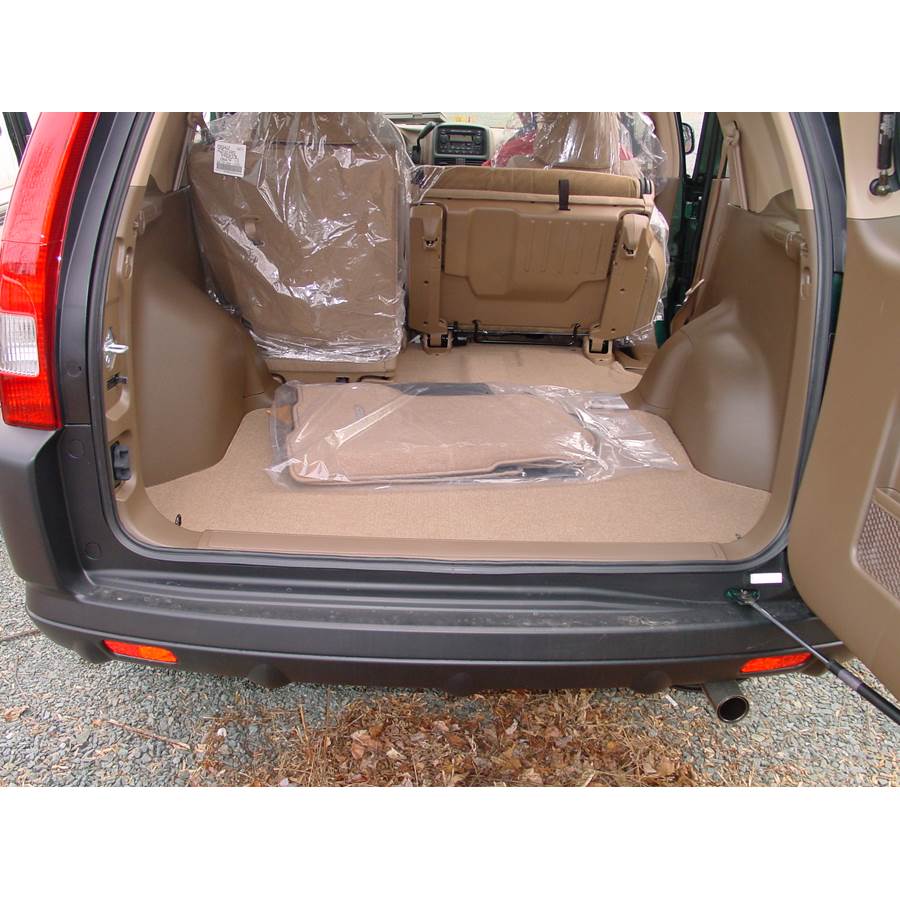 2004 Honda CRV EX Cargo space