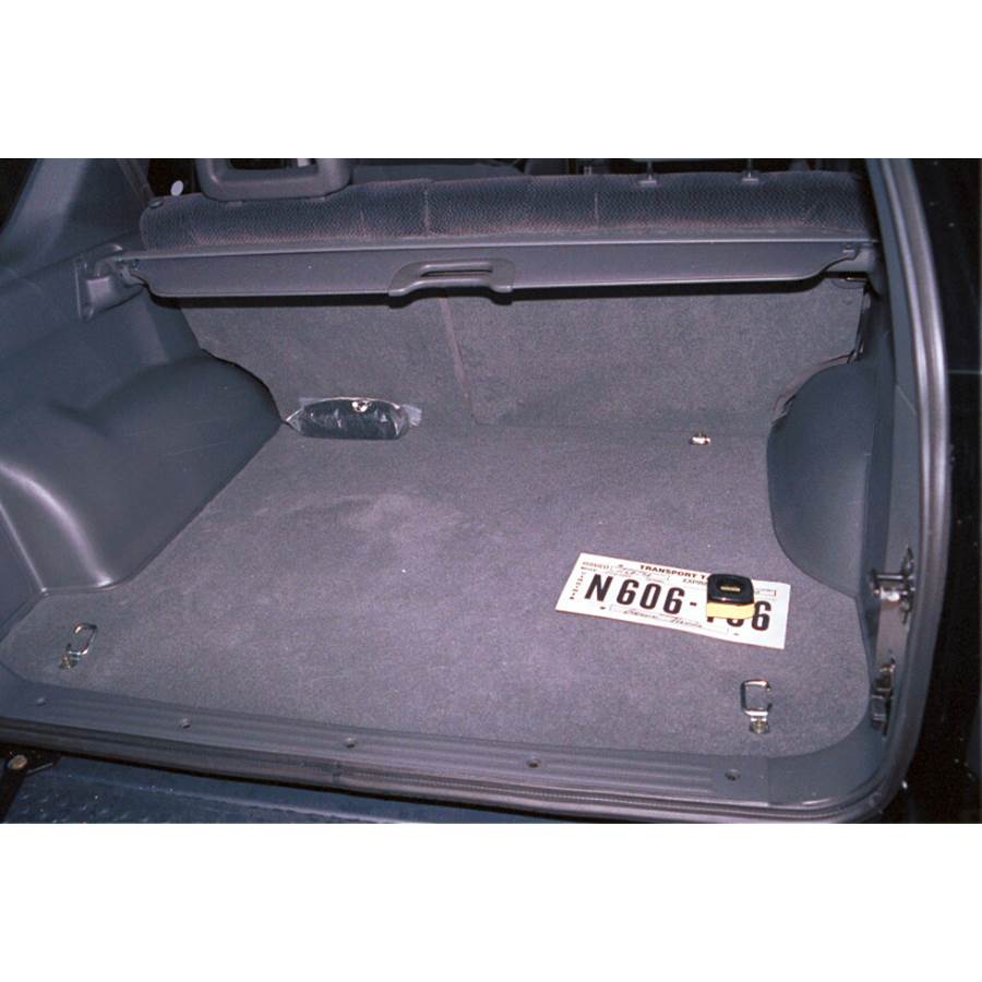 2001 Honda Passport Cargo space
