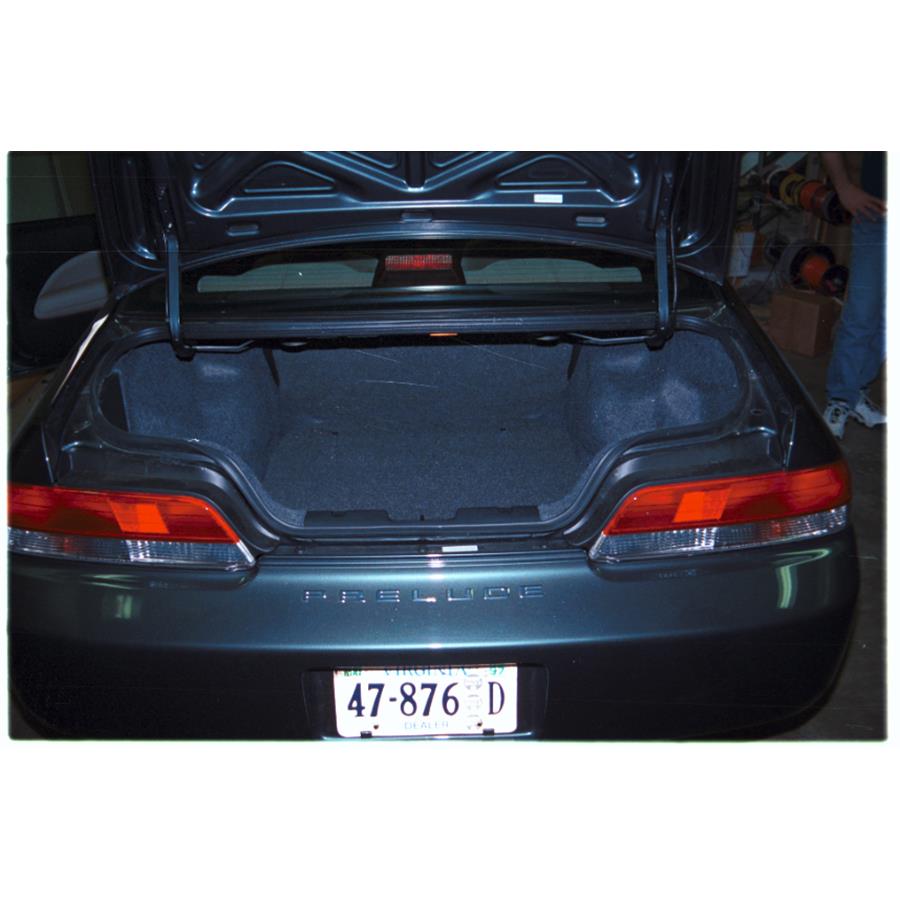 2001 Honda Prelude Cargo space