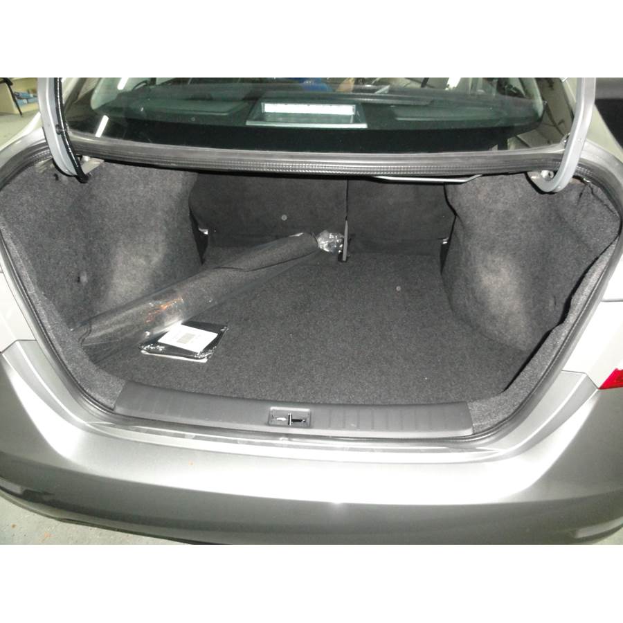 2017 Nissan Sentra Cargo space