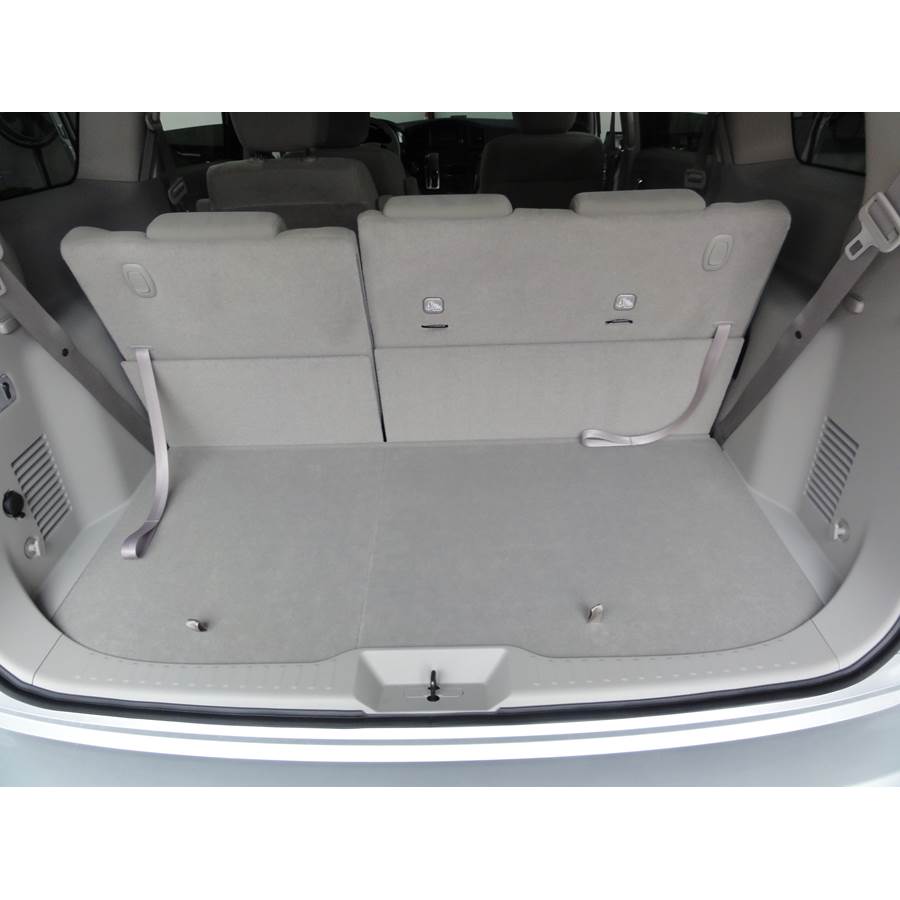 2015 Nissan Quest Cargo space