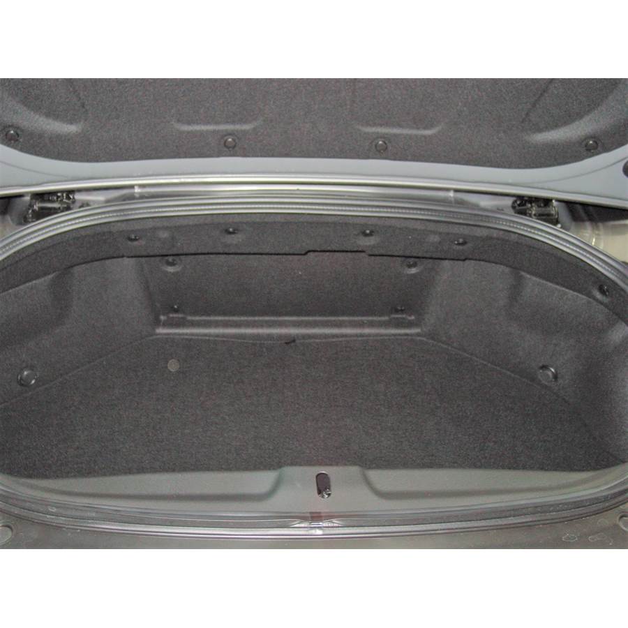 2016 Nissan 370Z Cargo space