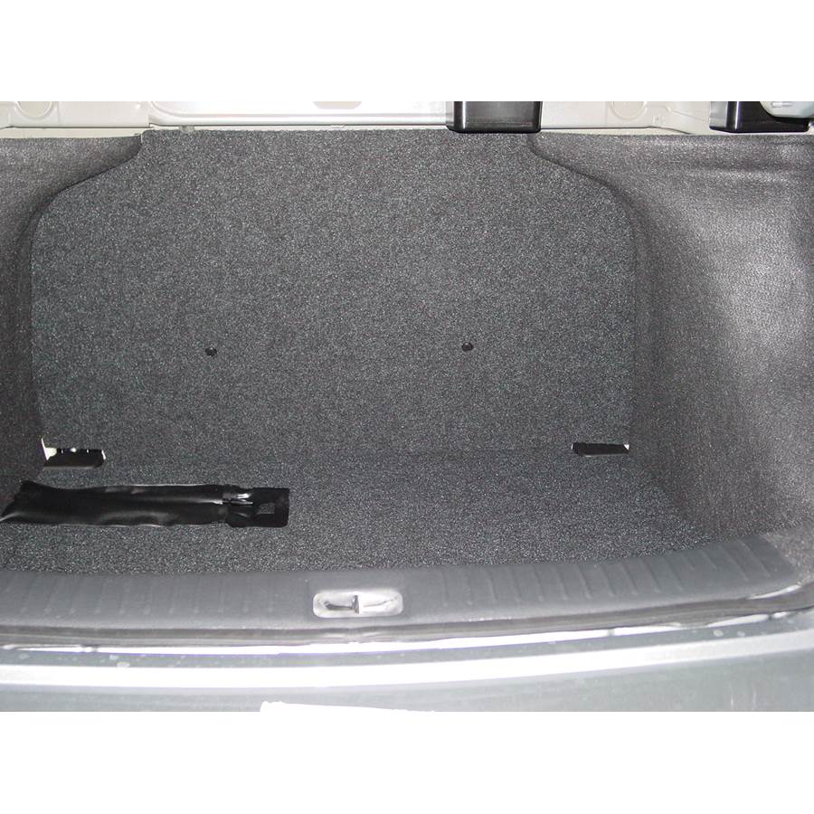 2011 Nissan Versa Cargo space