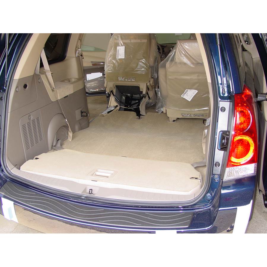 2007 Nissan Quest Cargo space