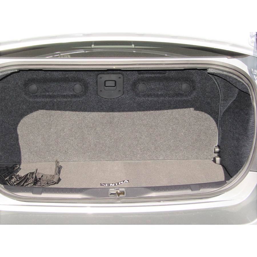 2010 Nissan Sentra Cargo space