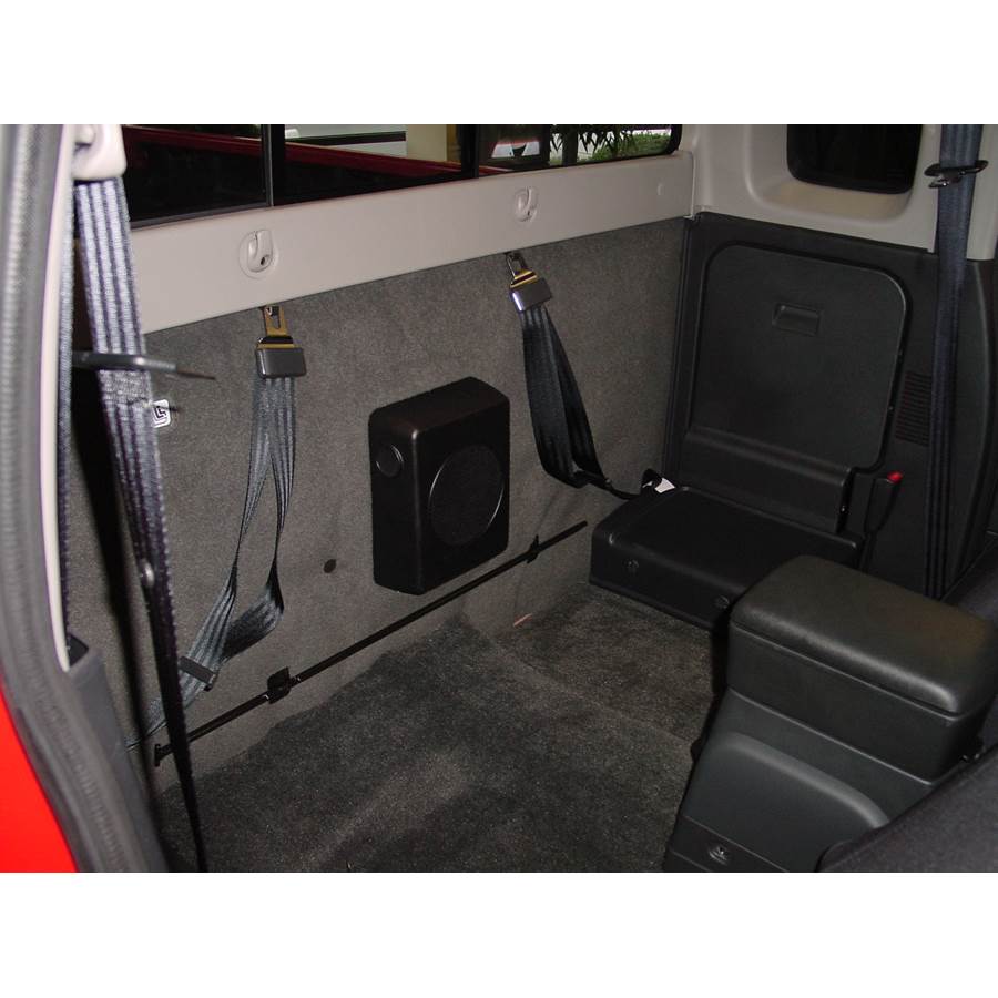 2002 Nissan Frontier Cargo space