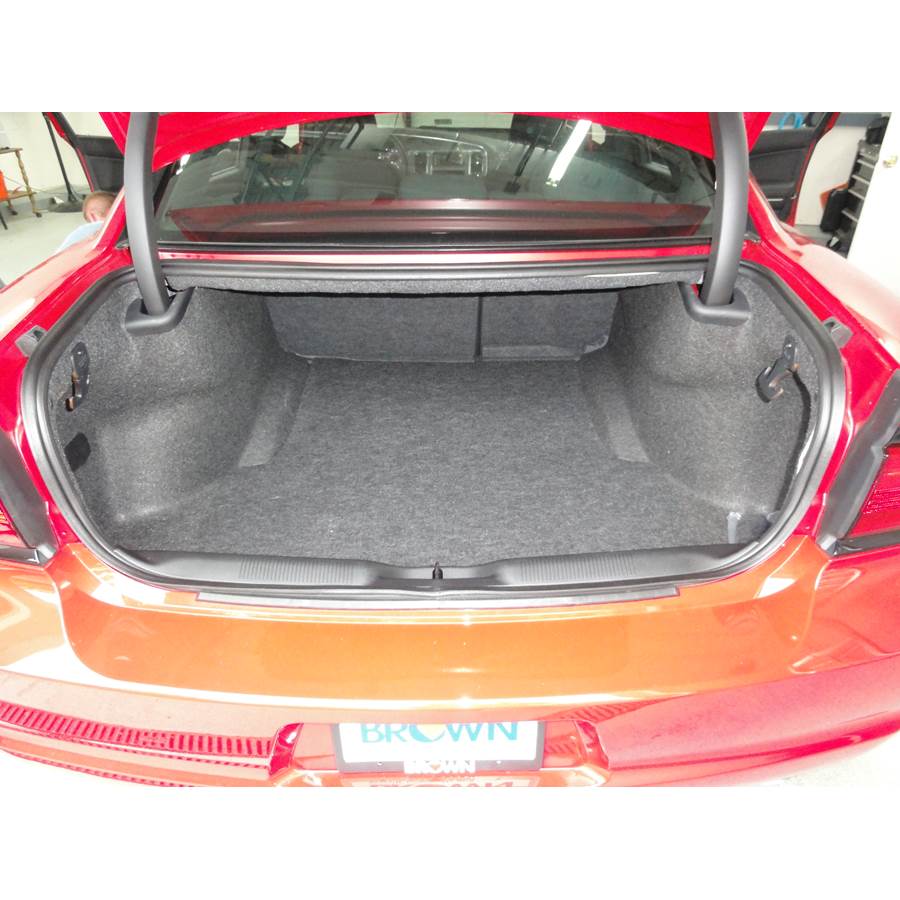 2013 Dodge Charger Cargo space