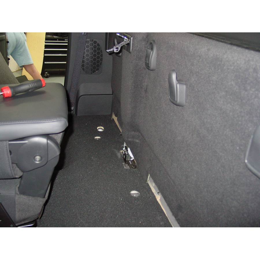 2012 Ram 4500 Cargo space