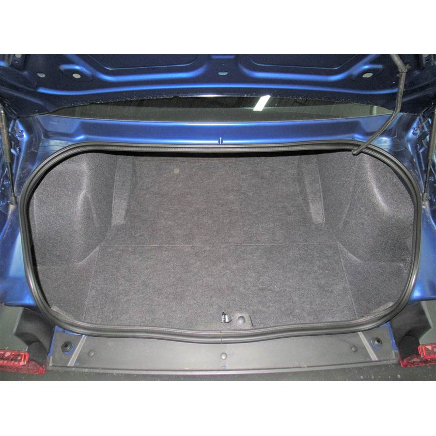 2014 Dodge Challenger Cargo space