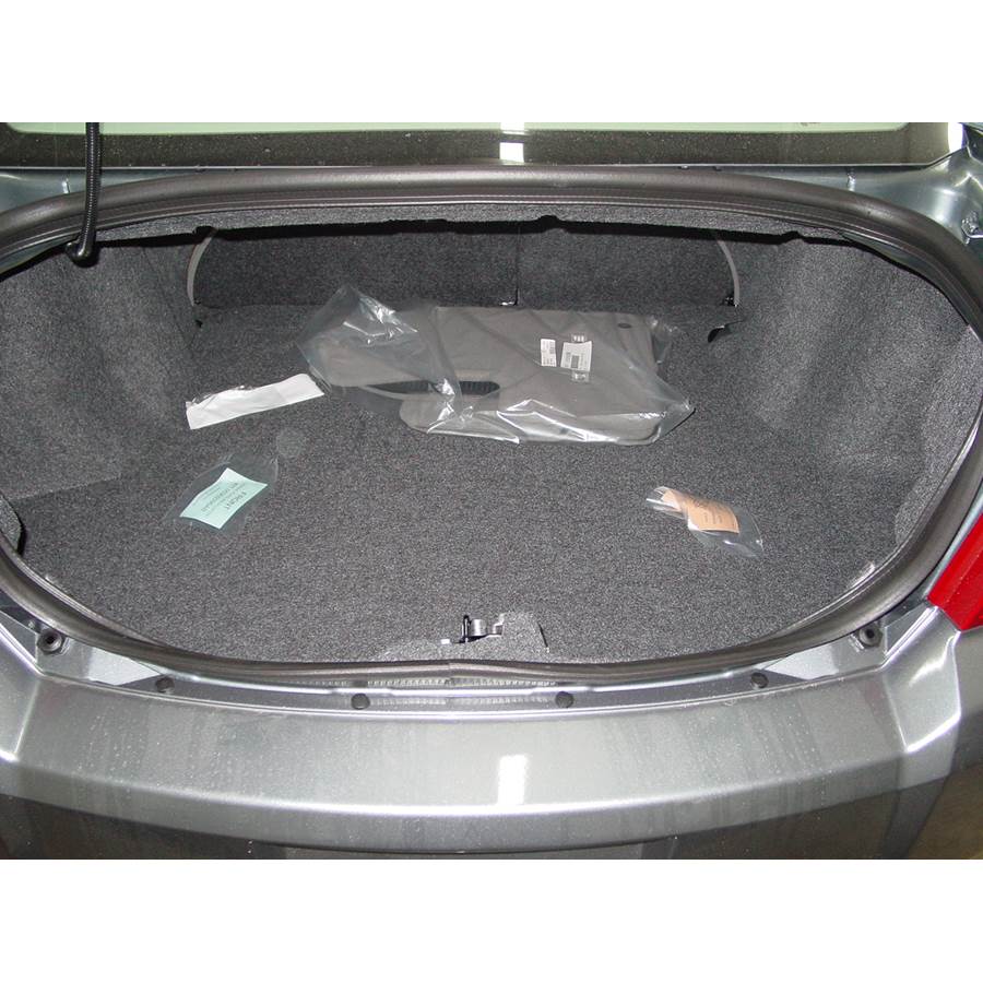 2009 Dodge Avenger Cargo space