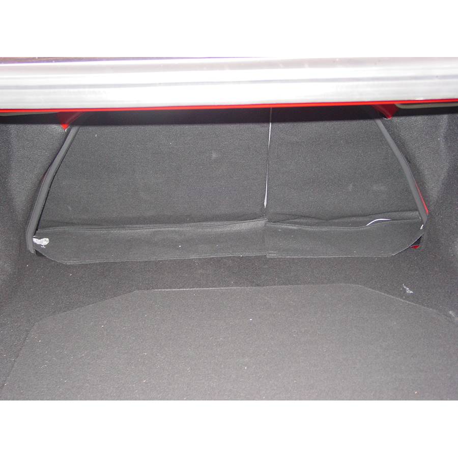 2001 Chrysler Sebring Cargo space