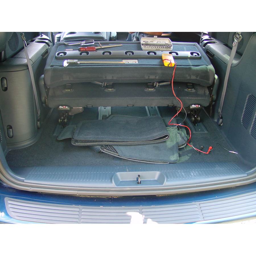 2001 Dodge Grand Caravan Cargo space