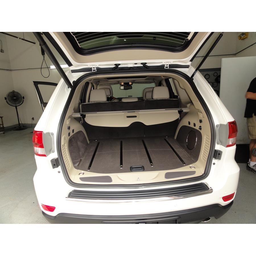 2013 Jeep Grand Cherokee Cargo space