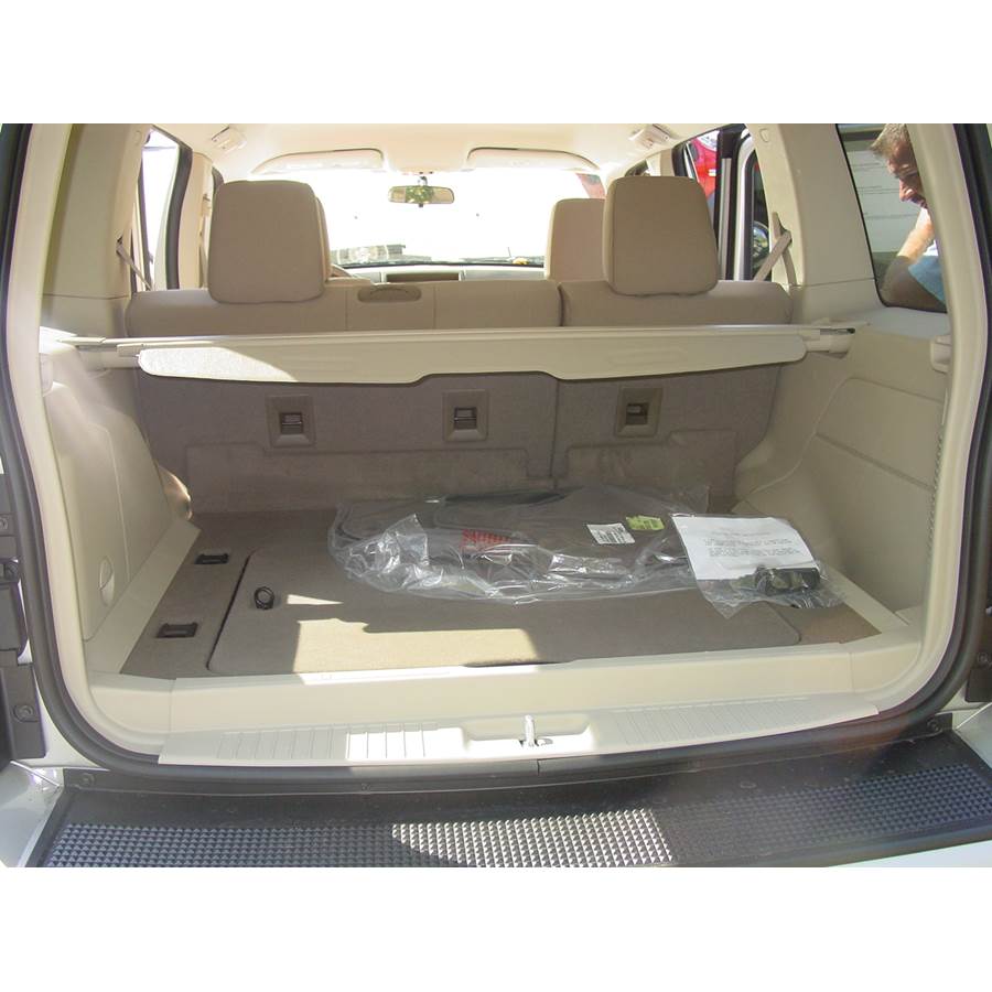 2010 Jeep Liberty Cargo space