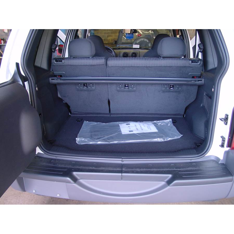 2004 Jeep Liberty Cargo space