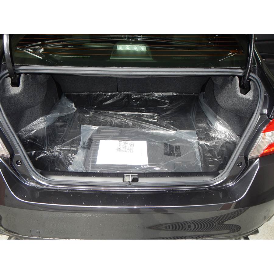 2017 Subaru WRX STI Cargo space