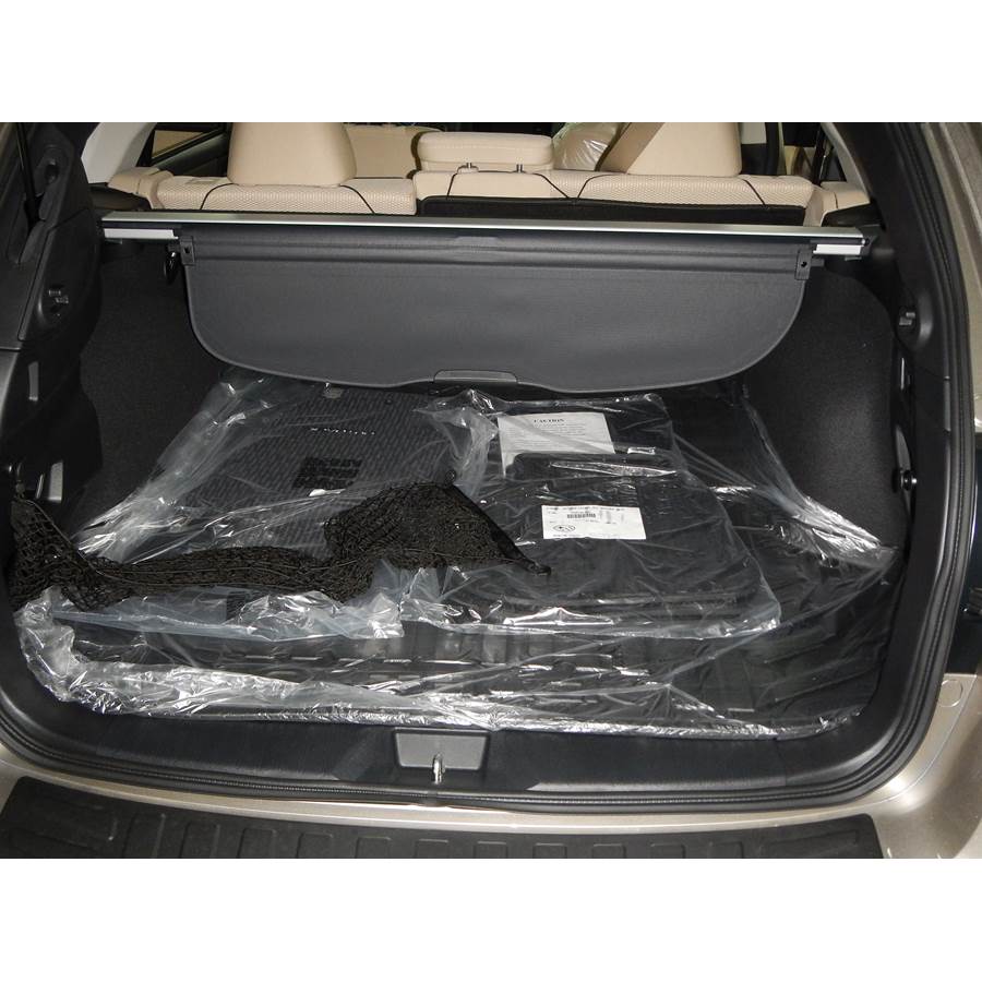 2016 Subaru Outback Cargo space