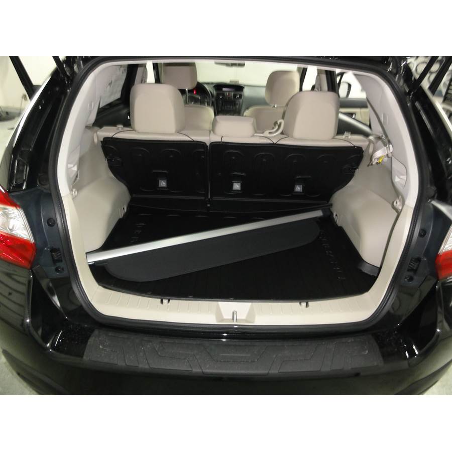 2016 Subaru Crosstrek Cargo space