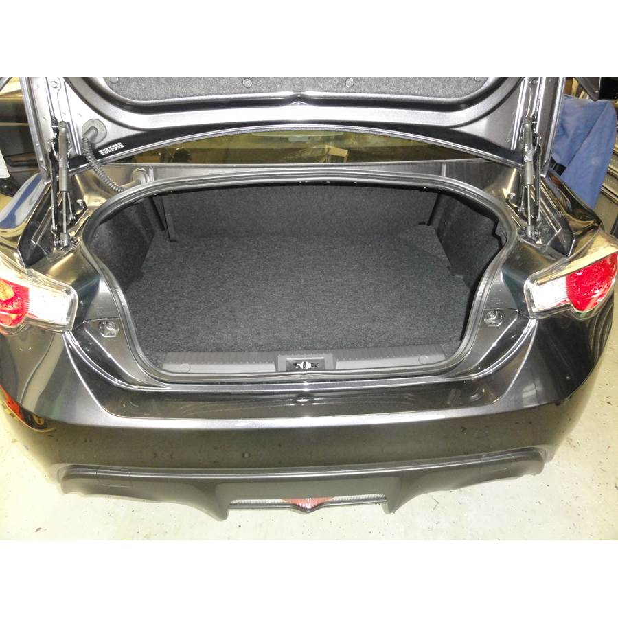2015 Subaru BRZ Cargo space