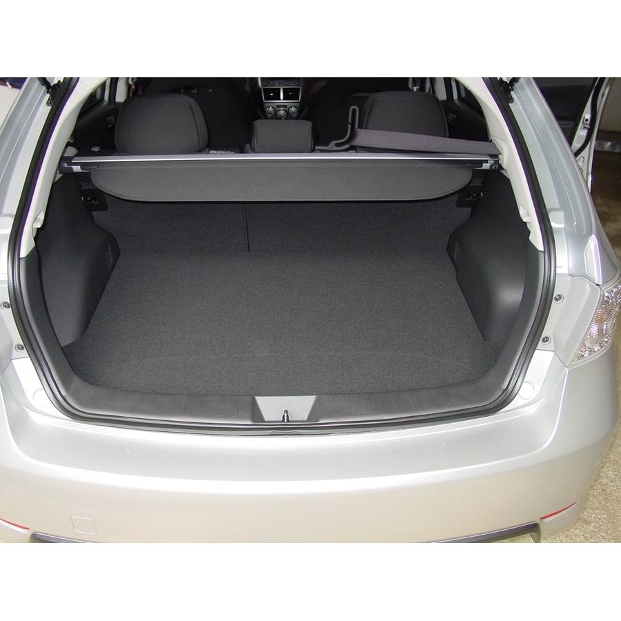 2009 Subaru Impreza WRX Cargo space